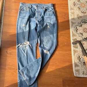 Levi’s 501 distressed w29 L30 vintage jeans original fit